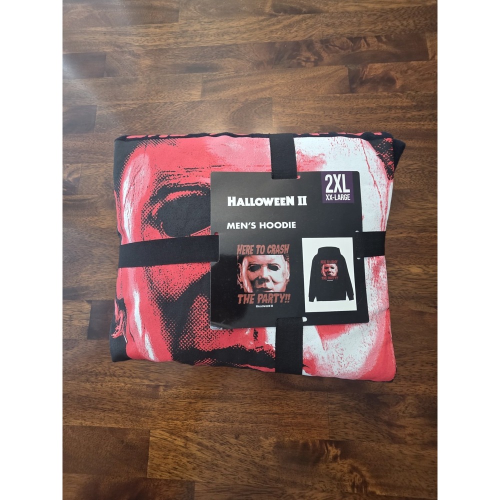 Michael Myers Halloween 2 Mens Hoodie Size 2XL New with Tags Horror Movie Sku 8